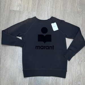Isabel Étoile Marant faded black Sweatshirt
